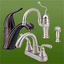 At Lowcountry Kitchen & Bath, we carry faucet lines made by Danze and Moen