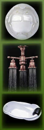 At Lowcountry Kitchen & Bath, we carry showers, baths and whirlpools made by Crane, Vitabath and Lasco.